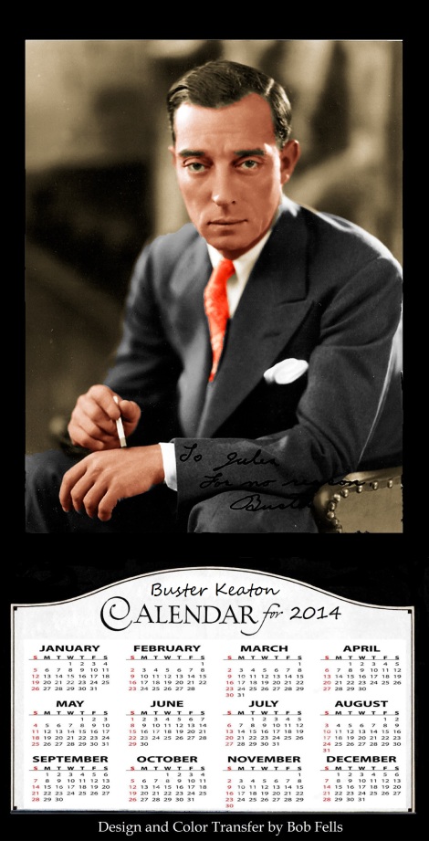 Buster Keaton calendar Final