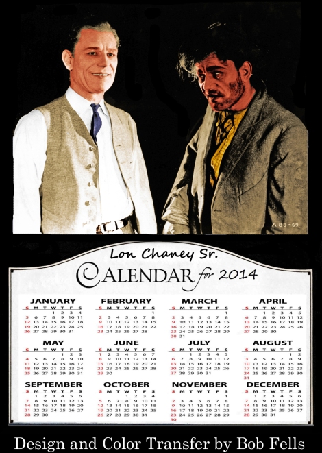 Lon Chaney Calendar