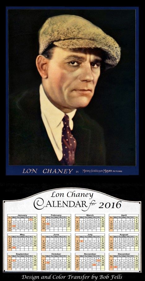 2016 Lon Chaney Calendar Final